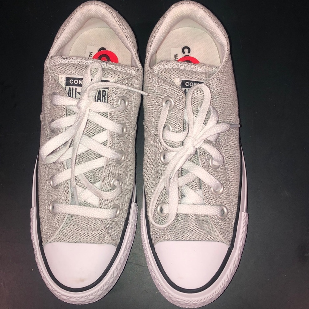 Gray Size 6 converse